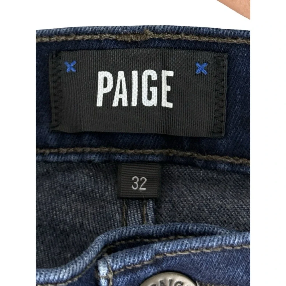 Paige Lennox Mens 32 X 32 (actual) Jeans Dark Wash Torrence Cotton Blend EUC